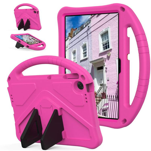 For Lenovo Tab TB-311 / WIFI 10.1 2025 EVA Shockproof Tablet Case with Holder(Rose Red)