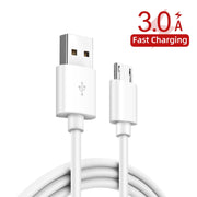 PD30W USB-C / Type-C + QC3.0 USB Charger with 1m USB to Micro USB Data Cable, AU Plug(Black)