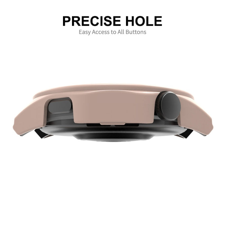 For Huawei Watch GT 4 46mm ENKAY Hat-Prince Full Coverage PC + Tempered Film Integrated Watch Protective Case(Black)