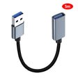 JUNSUNMAY 2A USB 3.0 Male to Female Extension Cord High Speed Charging Data Cable, Length:5m - USB Cable by JUNSUNMAY | Online Shopping South Africa | PMC TechLife | Buy Now Pay Later Mobicred