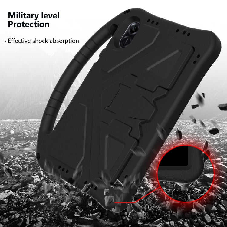 For Honor Pad X8 Pro EVA Shockproof Tablet Case with Holder(Black)