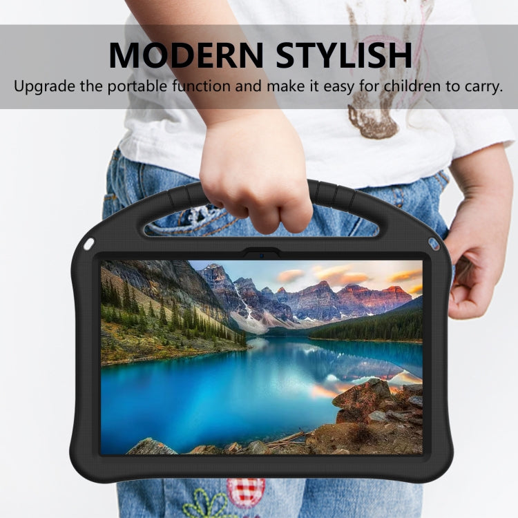 For Honor Pad X8 Pro EVA Shockproof Tablet Case with Holder(Black)