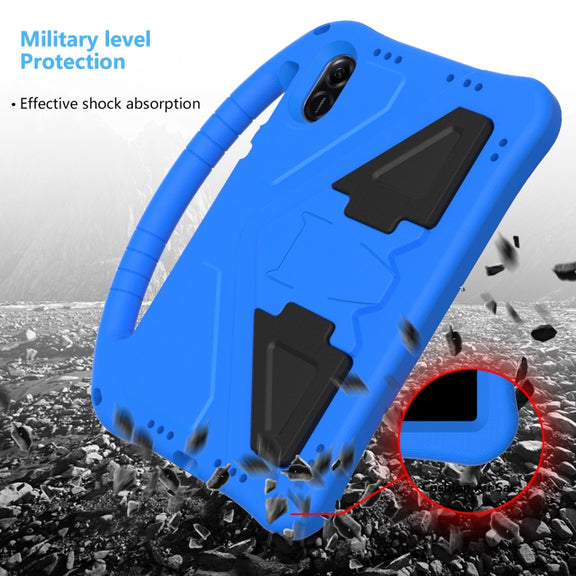 For Honor Pad X8 Pro EVA Shockproof Tablet Case with Holder(Blue)