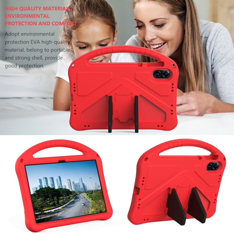 For Honor Pad X8 Pro EVA Shockproof Tablet Case with Holder(Red)