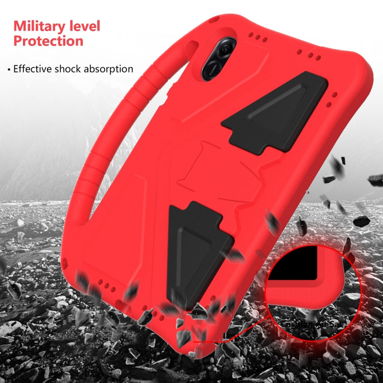 For Honor Pad X8 Pro EVA Shockproof Tablet Case with Holder(Red)