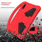 For Honor Pad X8 Pro EVA Shockproof Tablet Case with Holder(Red)