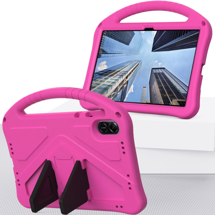 For Honor Pad X8 Pro EVA Shockproof Tablet Case with Holder(Rose Red)