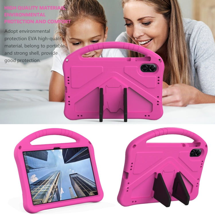 For Honor Pad X8 Pro EVA Shockproof Tablet Case with Holder(Rose Red)