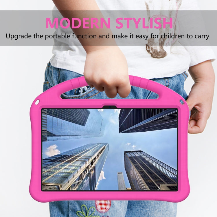 For Honor Pad X8 Pro EVA Shockproof Tablet Case with Holder(Rose Red)
