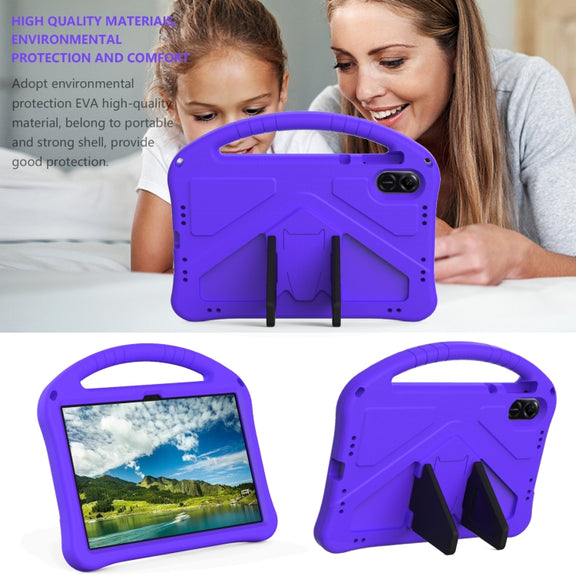 For Honor Pad X8 Pro EVA Shockproof Tablet Case with Holder(Purple)