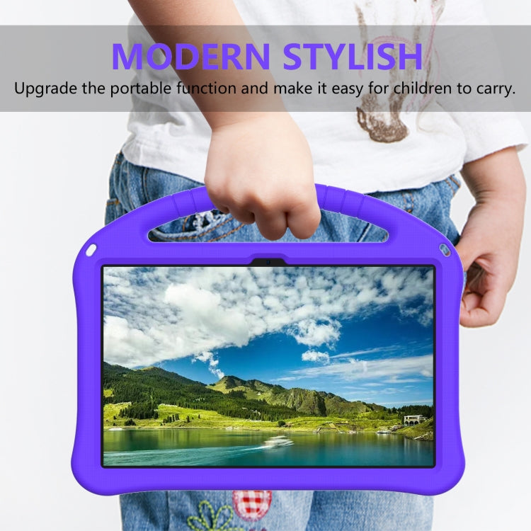 For Honor Pad X8 Pro EVA Shockproof Tablet Case with Holder(Purple)