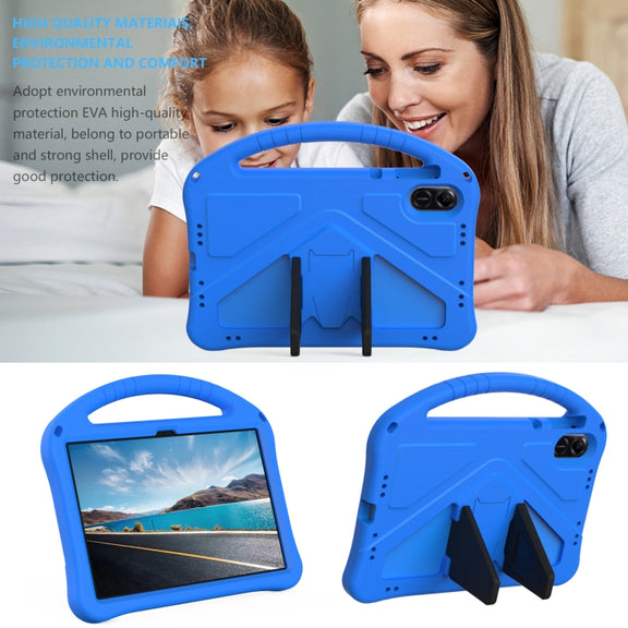 For Honor Pad X9 EVA Shockproof Tablet Case with Holder(Blue)