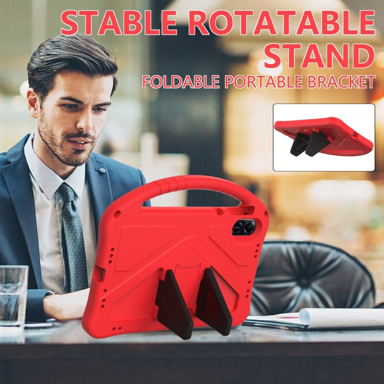 For Honor Pad X9 EVA Shockproof Tablet Case with Holder(Red)