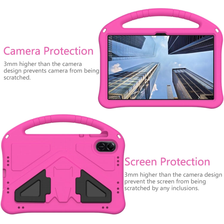 For Honor Pad X9 EVA Shockproof Tablet Case with Holder(Rose Red)