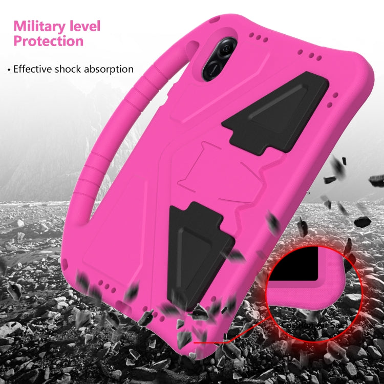 For Honor Pad X9 EVA Shockproof Tablet Case with Holder(Rose Red)