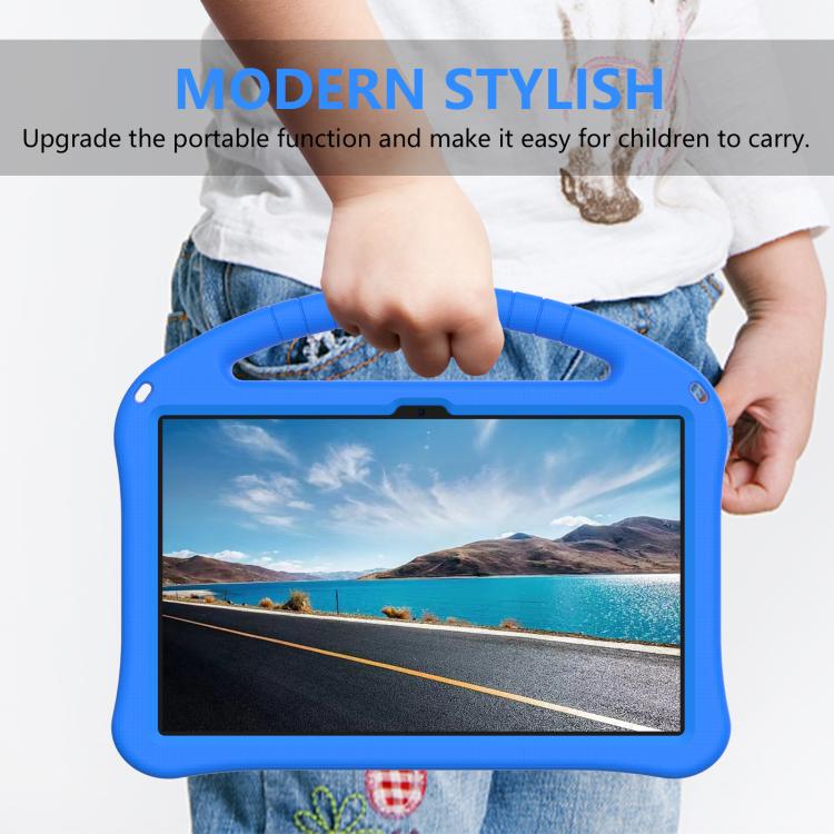 For Honor Pad X8a EVA Shockproof Tablet Case with Holder(Blue)