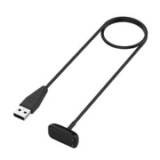 For Fitbit Charge 6 USB Port Smart Watch Charging Cable with Reset Key, Length:50cm
