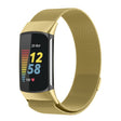 For Fitbit Charge 6 Milan Magnetic Metal Steel Mesh Watch Band(Gold) - free shipping - PMC TechLife - Order now!