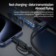 8 Pin to USB-C / Type-C 3.1 OTG Adapter(Black)