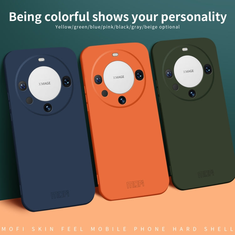 For Huawei Mate 60 Pro MOFI Qin Series Skin Feel All-inclusive PC Phone Case(Blue)