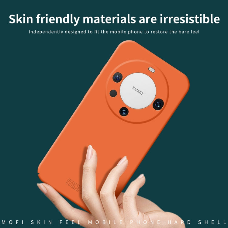 For Huawei Mate 60 Pro MOFI Qin Series Skin Feel All-inclusive PC Phone Case(Green)