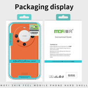 For Huawei nova 12 MOFI Qin Series Skin Feel All-inclusive PC Phone Case(Orange)