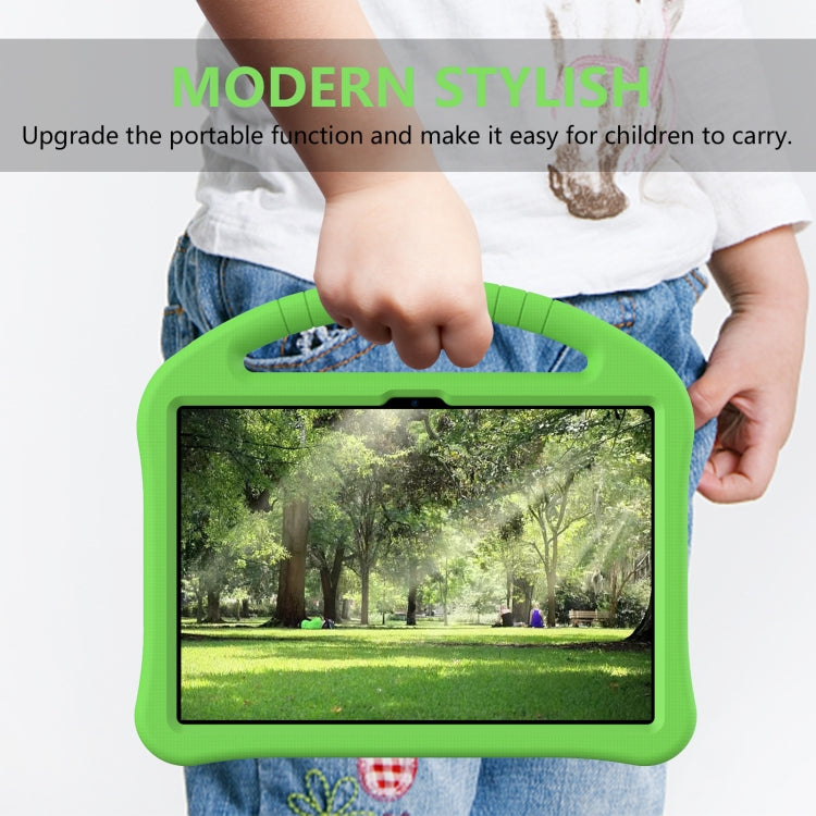 For Teclast M40 Plus 2022 EVA Shockproof Tablet Case with Holder(Green)