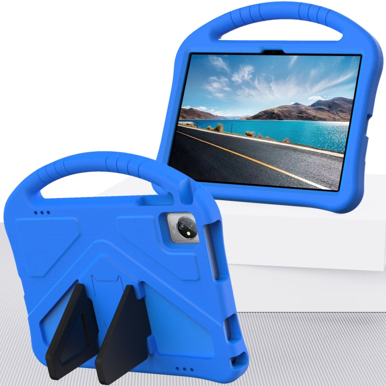 For Teclast M40 Plus 2022 EVA Shockproof Tablet Case with Holder(Blue)