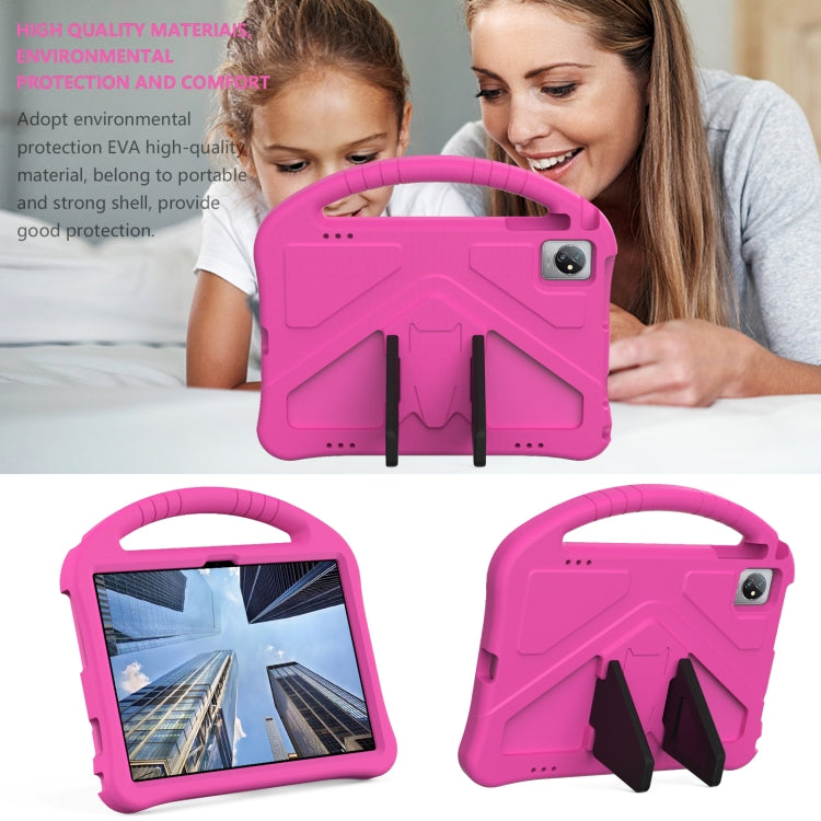 For Teclast M40 Plus 2022 EVA Shockproof Tablet Case with Holder(Rose Red)