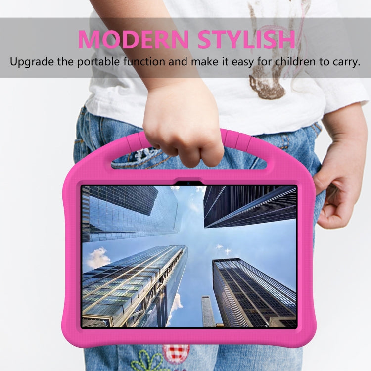 For Teclast M40 Plus 2022 EVA Shockproof Tablet Case with Holder(Rose Red)