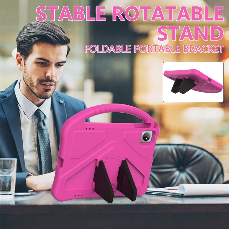 For Teclast M40 Plus 2022 EVA Shockproof Tablet Case with Holder(Rose Red)