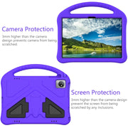 For Teclast M40 SE 2022 EVA Shockproof Tablet Case with Holder(Purple)