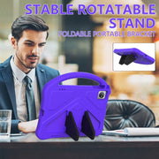 For Teclast M40 SE 2022 EVA Shockproof Tablet Case with Holder(Purple)