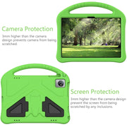 For Teclast M40 Pro 2023 EVA Shockproof Tablet Case with Holder(Green)