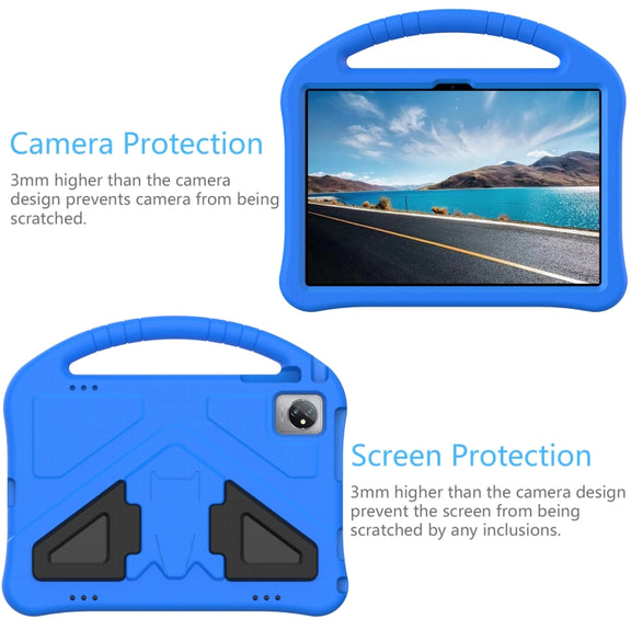 For Teclast M40 SE 2022 EVA Shockproof Tablet Case with Holder(Blue)