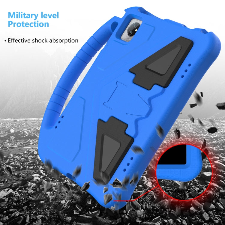 For Teclast M40 2022 EVA Shockproof Tablet Case with Holder(Blue)