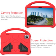 For Teclast M40 2022 EVA Shockproof Tablet Case with Holder(Red)
