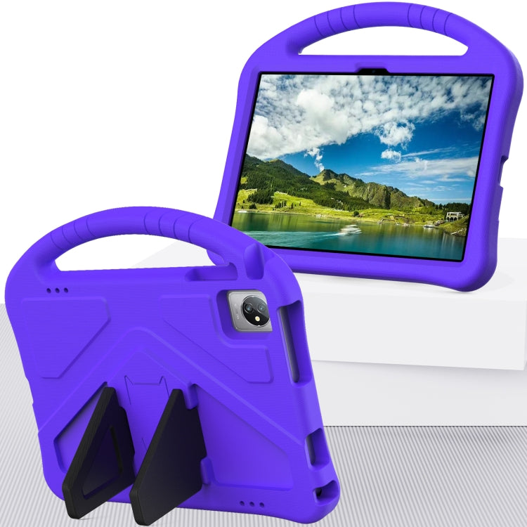 For Blackview OSCAL Pad 60 2022 EVA Shockproof Tablet Case with Holder(Purple)