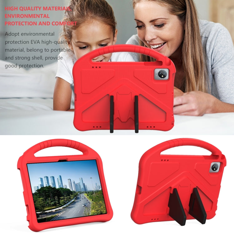 For Blackview OSCAL Pad 60 2022 EVA Shockproof Tablet Case with Holder(Red)