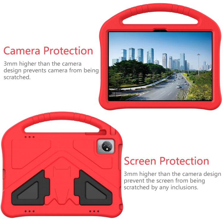 For Blackview OSCAL Pad 60 2022 EVA Shockproof Tablet Case with Holder(Red)