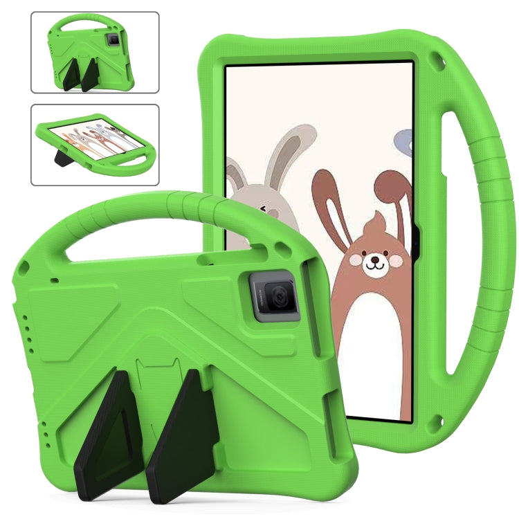 For Blackview Tab 11 WiFi 2023 / SE / 2021 EVA Shockproof Tablet Case with Holder(Green)