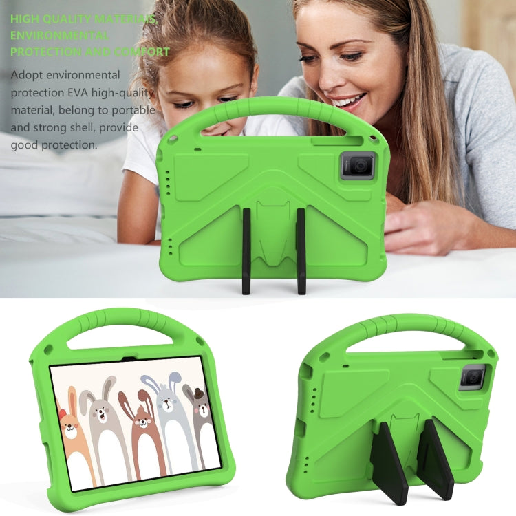 For Blackview Tab 11 WiFi 2023 / SE / 2021 EVA Shockproof Tablet Case with Holder(Green)