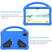 For Blackview Tab 11 WiFi 2023 / SE / 2021 EVA Shockproof Tablet Case with Holder(Blue)