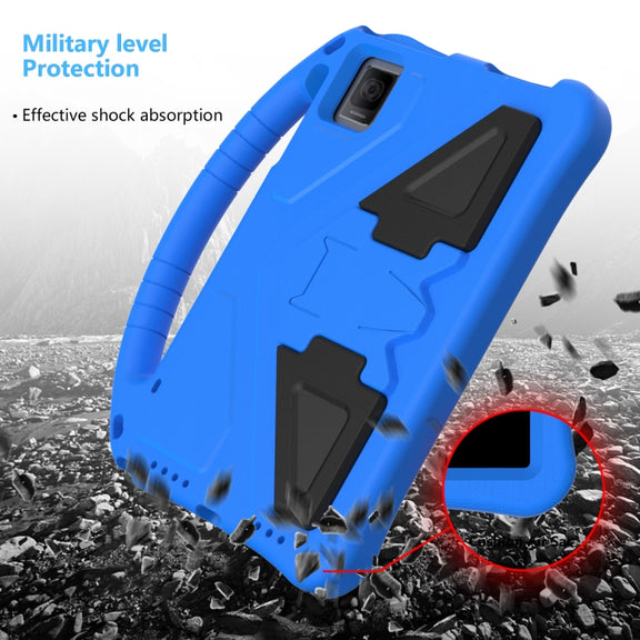 For Blackview Tab 11 WiFi 2023 / SE / 2021 EVA Shockproof Tablet Case with Holder(Blue)
