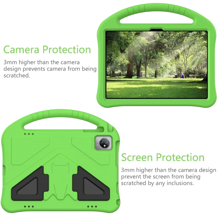 For DragonTouch NotePad 102 10 2023 EVA Shockproof Tablet Case with Holder(Green)