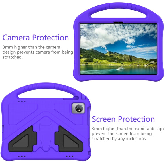 For DragonTouch NotePad 102 10 2023 EVA Shockproof Tablet Case with Holder(Purple)