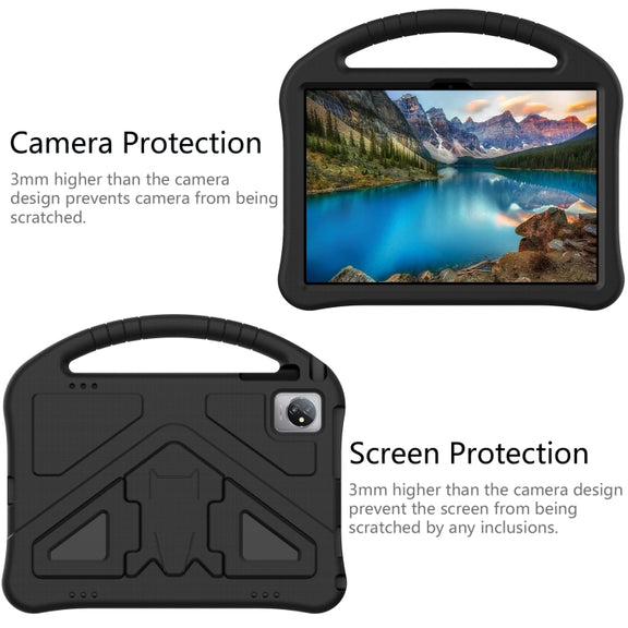 For DragonTouch NotePad 102 10 2023 EVA Shockproof Tablet Case with Holder(Black)