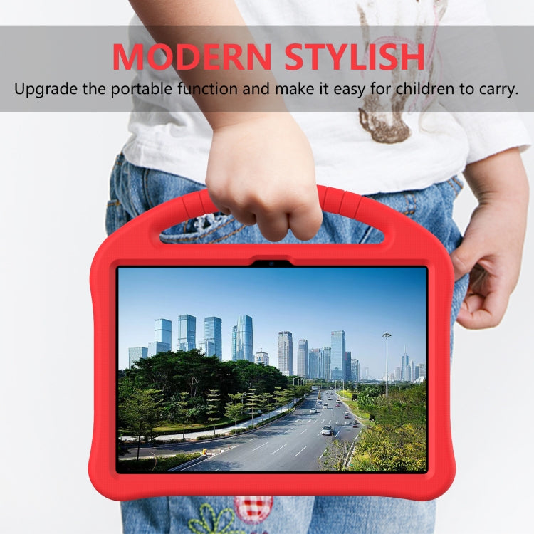 For DragonTouch NotePad 102 10 2023 EVA Shockproof Tablet Case with Holder(Red)
