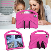 For DragonTouch NotePad 102 10 2023 EVA Shockproof Tablet Case with Holder(RoseRed)