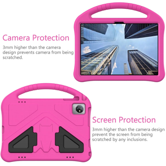 For DragonTouch NotePad 102 10 2023 EVA Shockproof Tablet Case with Holder(RoseRed)